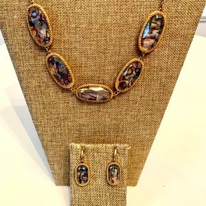 Necklace and Earrings